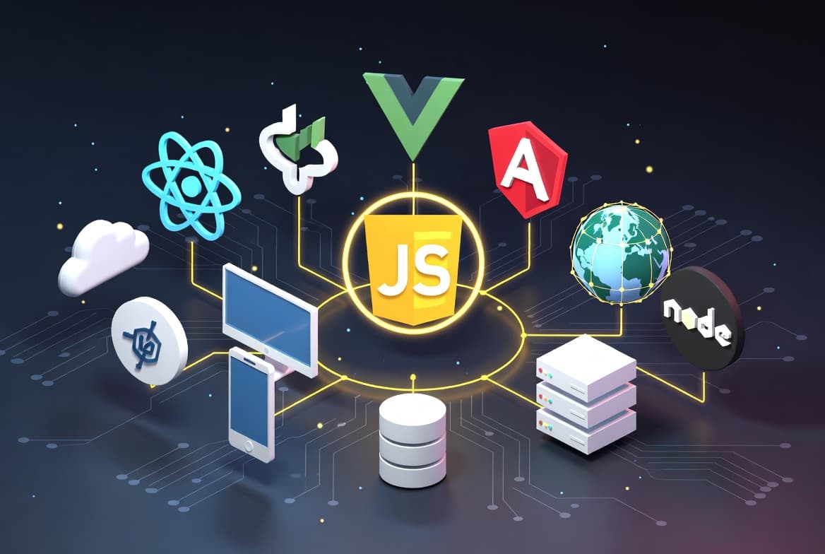 JavaScript w 2025: Dlaczego jest niezbędny dla sieci i ekosystemu frameworków