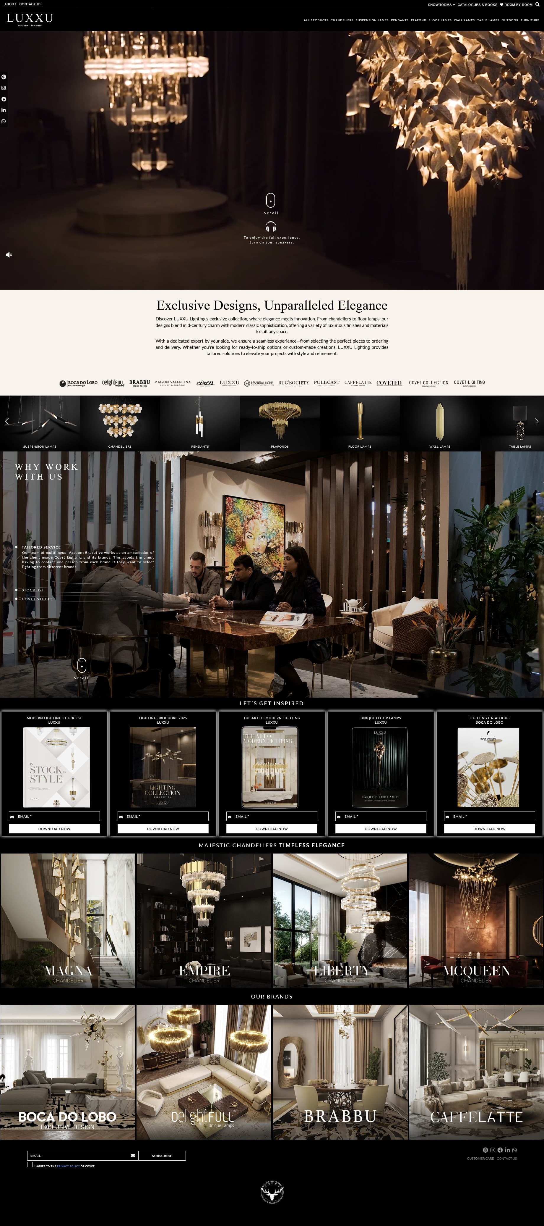 Luxxu Modern Lighting - Desktop screenshot 9