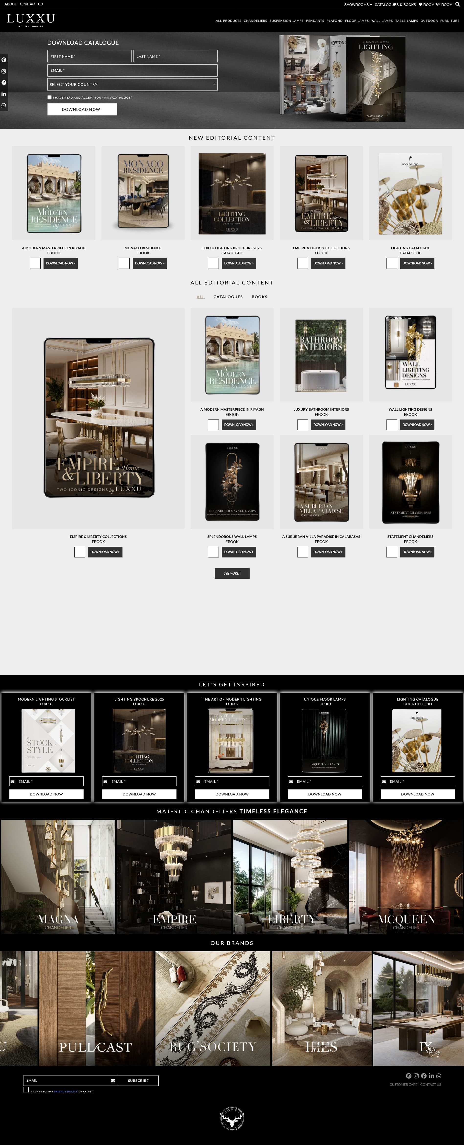 Luxxu Modern Lighting - Desktop screenshot 5