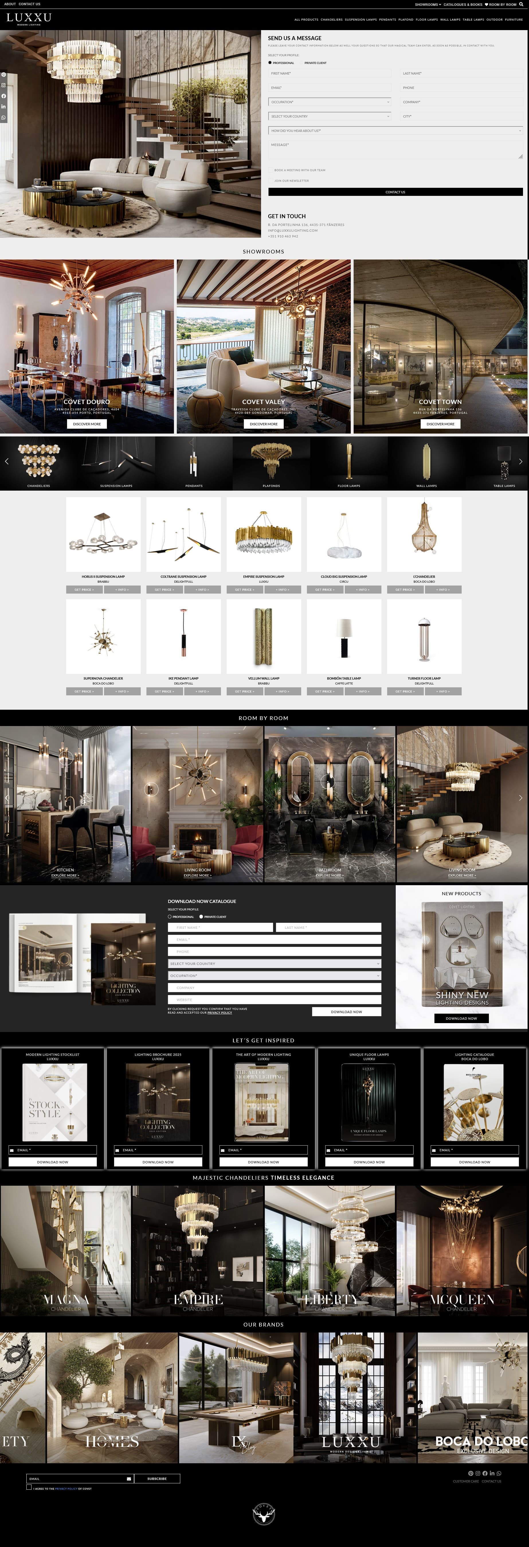 Luxxu Modern Lighting - Desktop screenshot 10