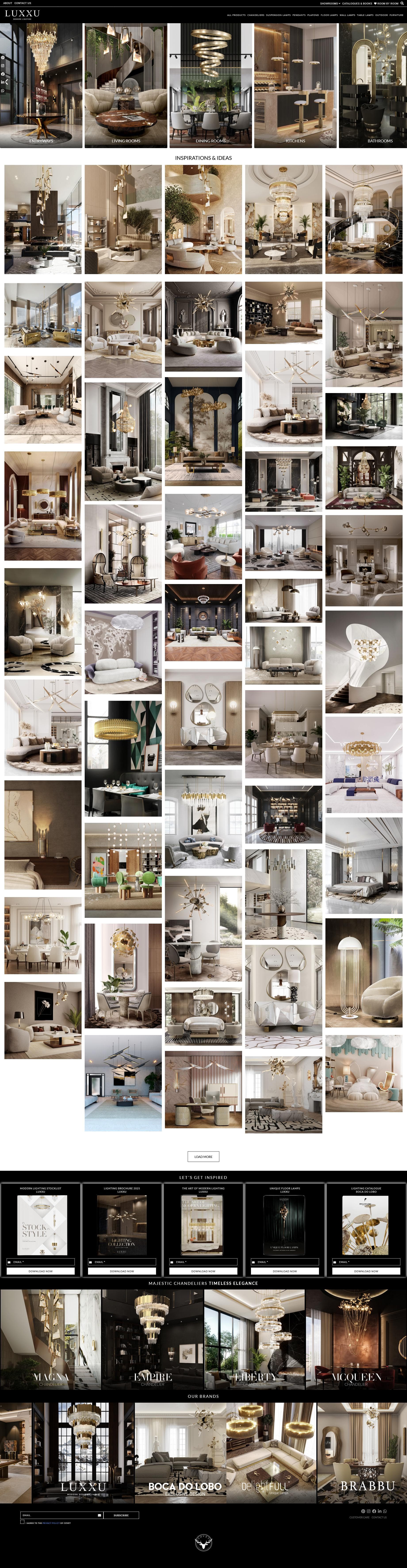 Luxxu Modern Lighting - Desktop screenshot 7