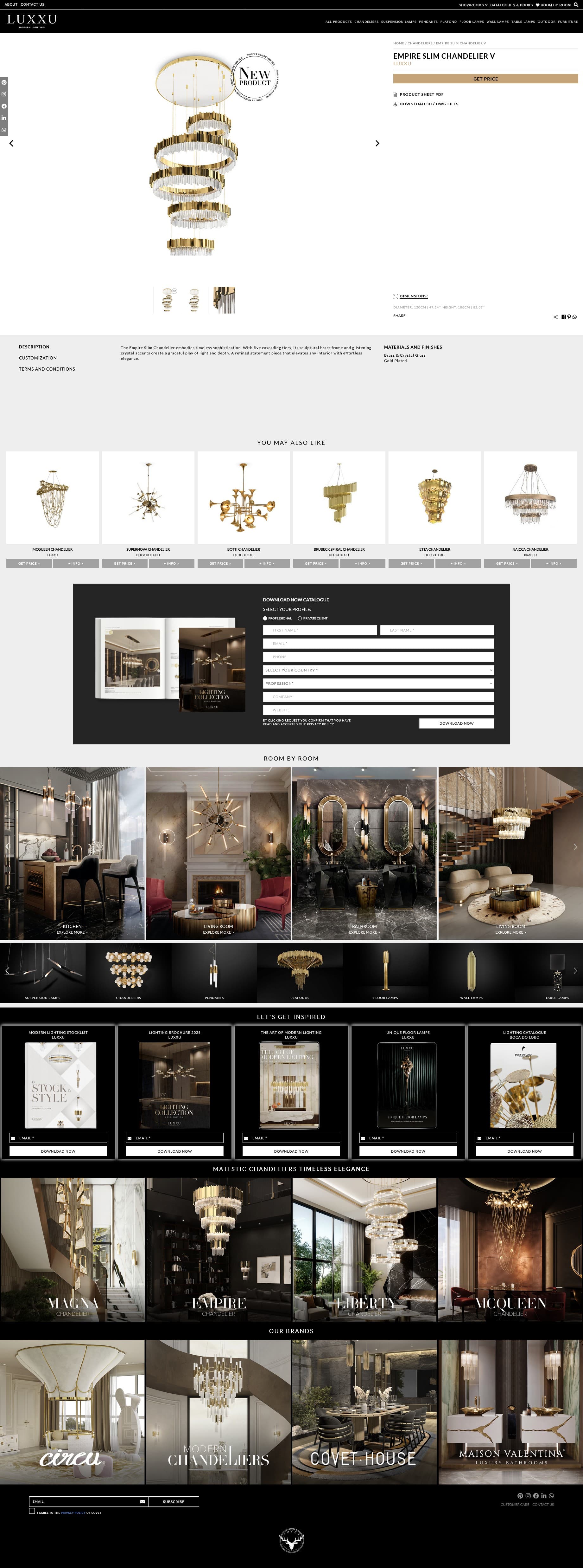 Luxxu Modern Lighting - Desktop screenshot 4