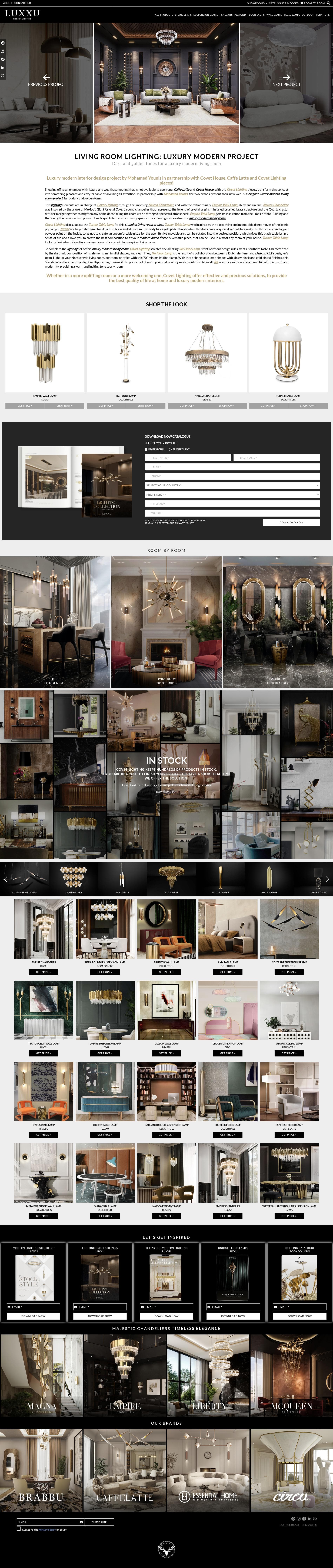 Luxxu Modern Lighting - Desktop screenshot 8